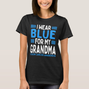 Blå kunskap om cancer i tjocktarmen t shirt