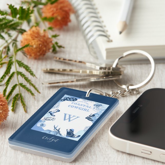 blå kustcowboyflicka (Högra Framsidan)