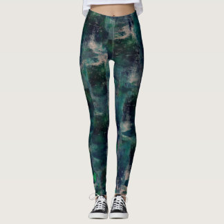 Blå Lagun Leggings