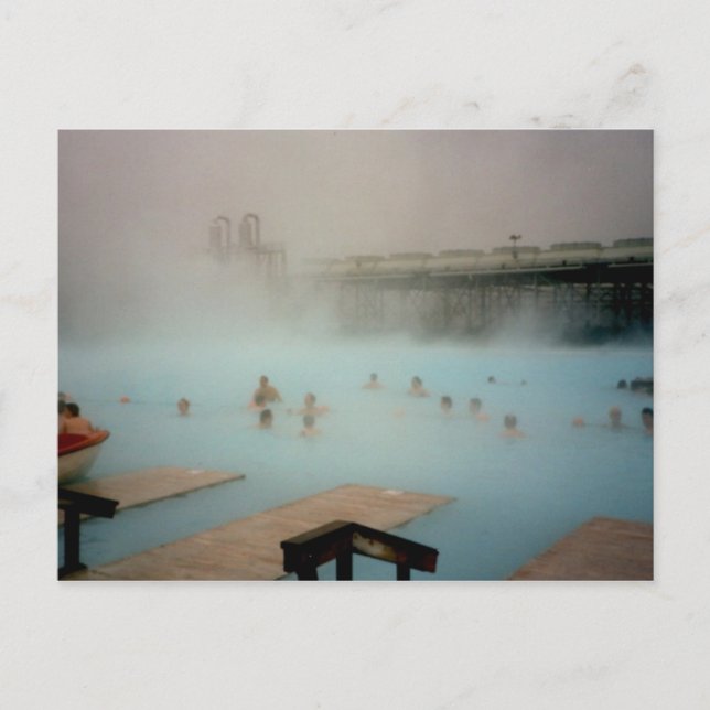 Blå lagunen, Island Vykort (Framsida)