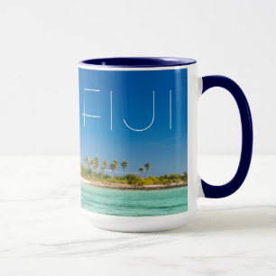 Blå lagunen landskapsbild, Fiji Mugg
