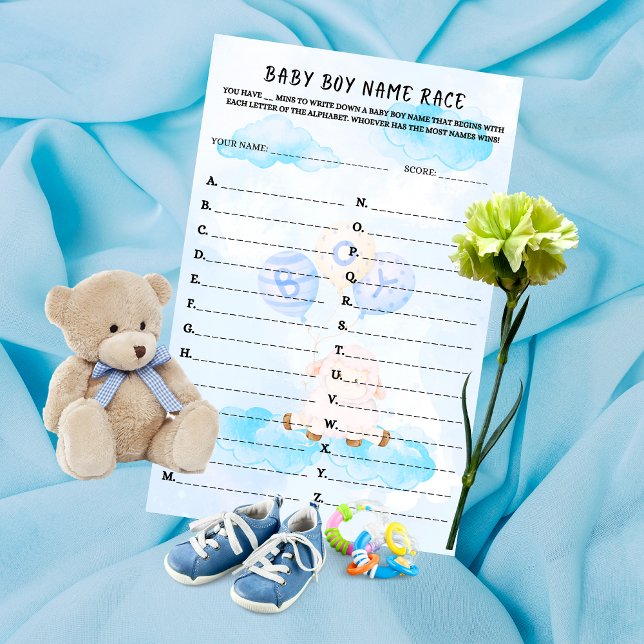 Blå lampa i baby Namn Tävling (Skapare uppladdad)