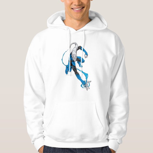 Blå Lantern 7 Hoodie (Framsida)