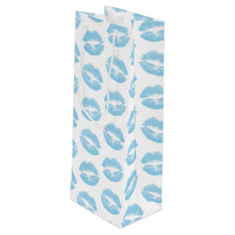 Blå Läppar, Mönster i Läppar, blå läppstift, kyss