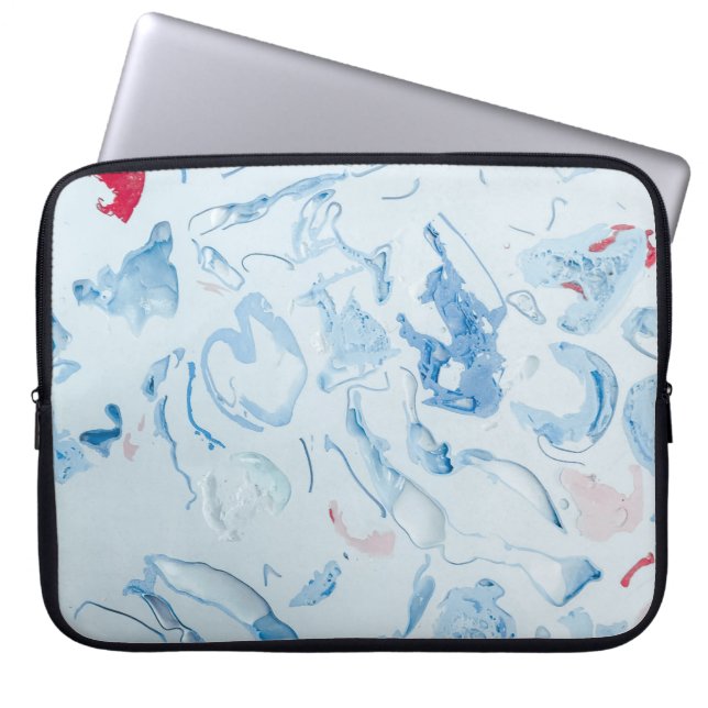 Blå Laptop Fodral (Framsidan)