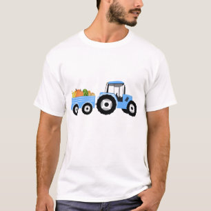 Blå Lastbil-odlingsprodukt T Shirt