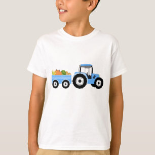 Blå Lastbil-odlingsprodukt T Shirt