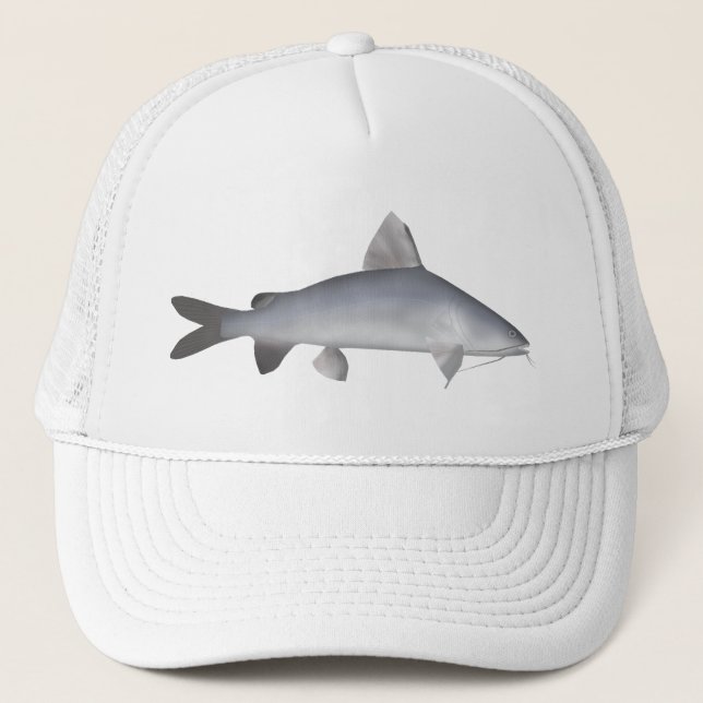 Blå laxfisk keps (Framsida)