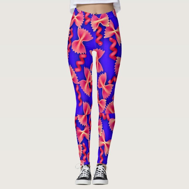 Blå Leggings (Framsida)