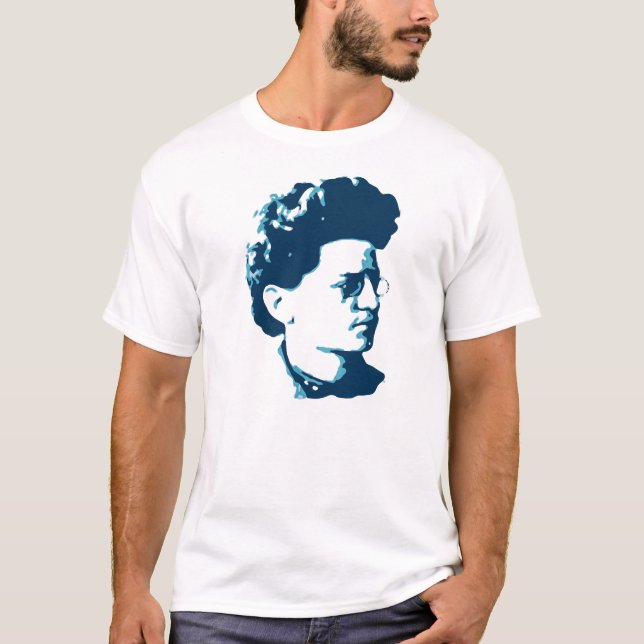Blå leon t-shirt (Framsida)
