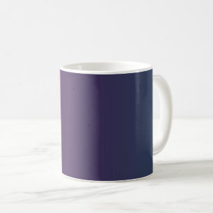 Blå Lila Ombre - Elegant Gradient Mugg