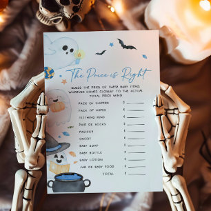 Blå lilla Boo Halloween Pris är Höger Game
