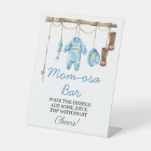 Blå Lille Fiskaren Mamma-osa Bar Barnkalas