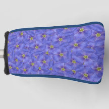 Blå lin utan sjölösa Mönster