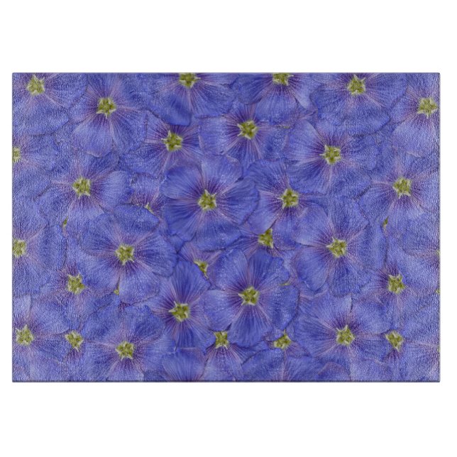 Blå lin utan sjölösa Mönster (Framsidan)