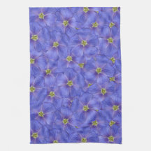 Blå lin utan sjölösa Mönster