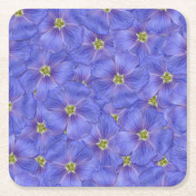 Blå lin utan sjölösa Mönster