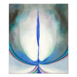 Blå linje | Georgia O'Keeffe | Fototryck