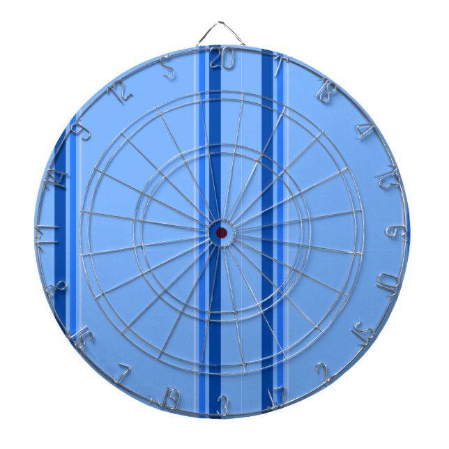Blå Linjer Dartboard Darttavla (Framsidan)