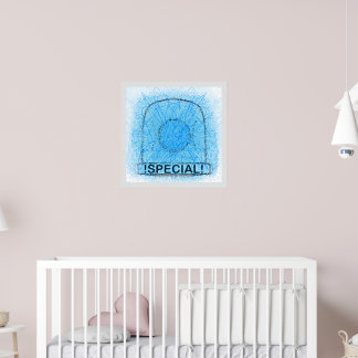Blå Ljus Special Mugg Poster