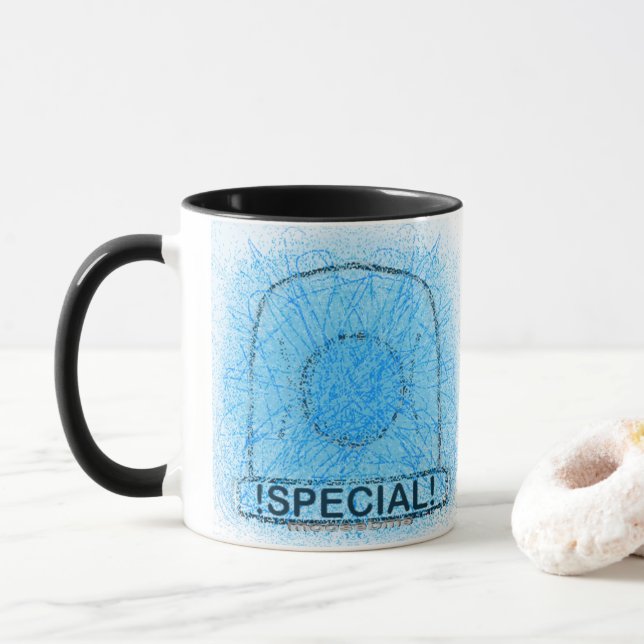 Blå Ljusspecial  Mugg (Med munk)