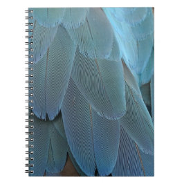 Blå ludd anteckningsbok