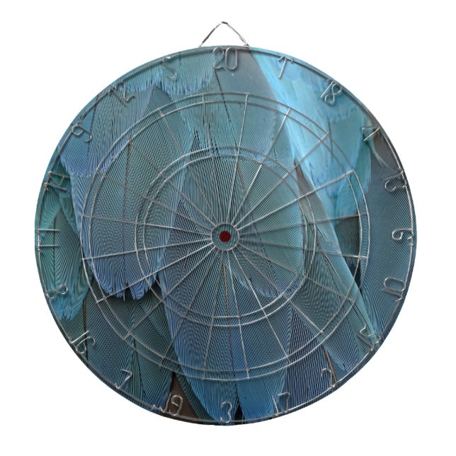 Blå ludd darttavla (Framsidan)