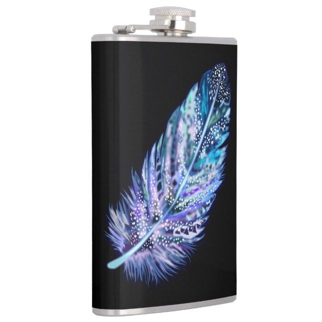 Blå luddarkolv - Välj Färg Fickplunta (Höger)