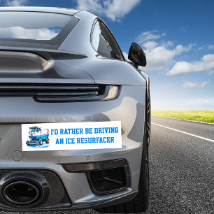 Blå lustig att jag hellre kör en isomurfack bildekal