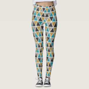 Blå lyx leggings
