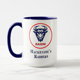 Blå Mackenzie's Raiders 15oz Mugg