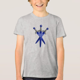 Blå magisk svärd barnt-shirt t shirt