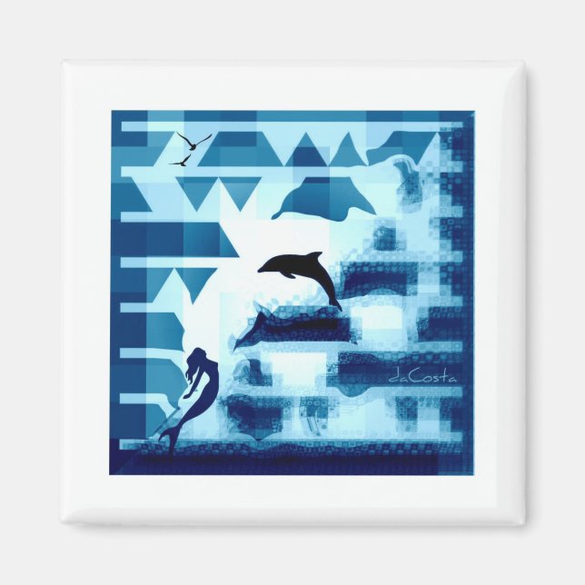 Blå Magnet (Framsidan)