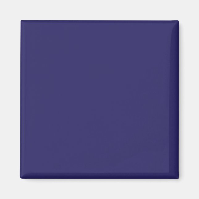 Blå Magnet Minimalistisk Kylskåp Kontorsdekor (Framsidan)