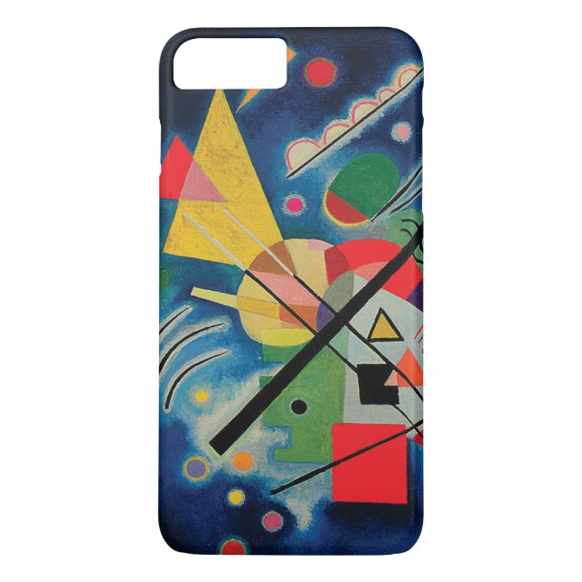 Blå målning av Wassily Kandinsky Case-Mate iPhone Skal (Baksida)