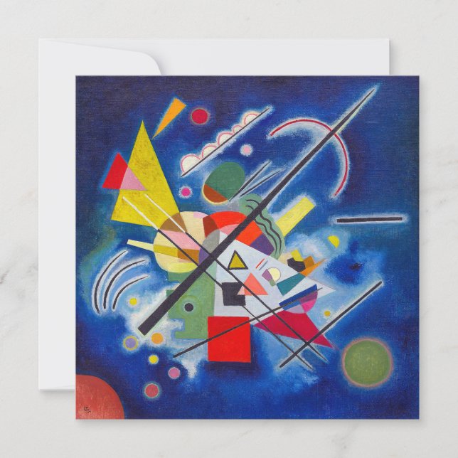 Blå målning | Wassily Kandinsky | (Framsida)