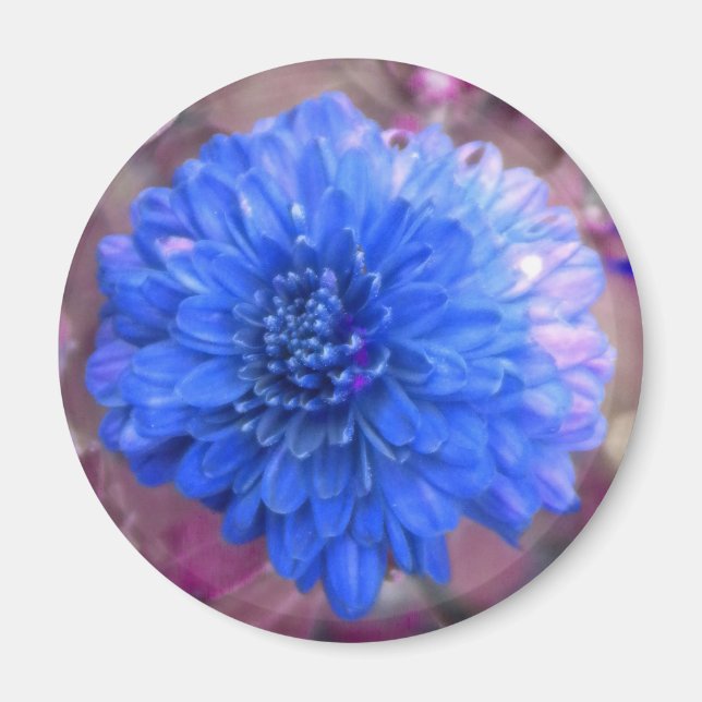 Blå Mamma Magnet (Framsidan)