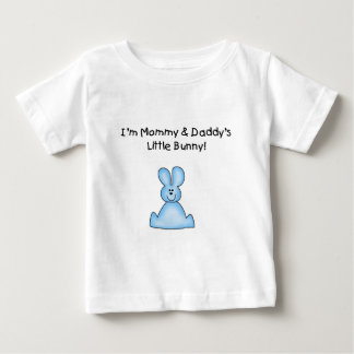 Blå Mamma och Pappor Little Bunny T-shirts
