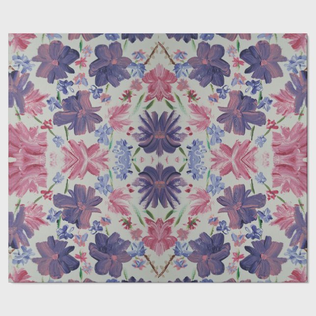 Blå Måne Ro, Papper Presentpapper (Seam)