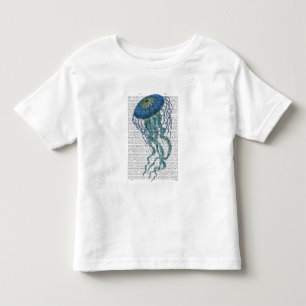 Blå maneter t shirt