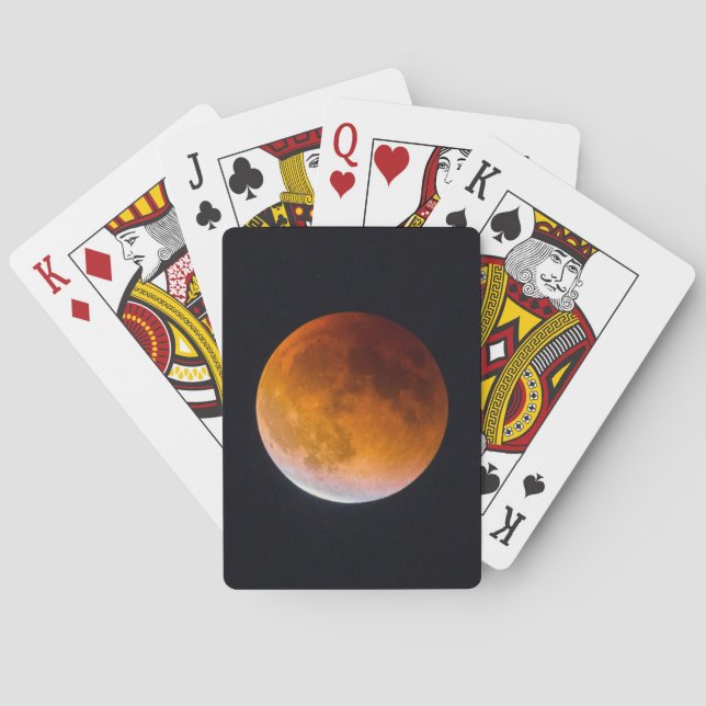Blå månne månförmörkelse | Washington State Casinokort (Baksidan)