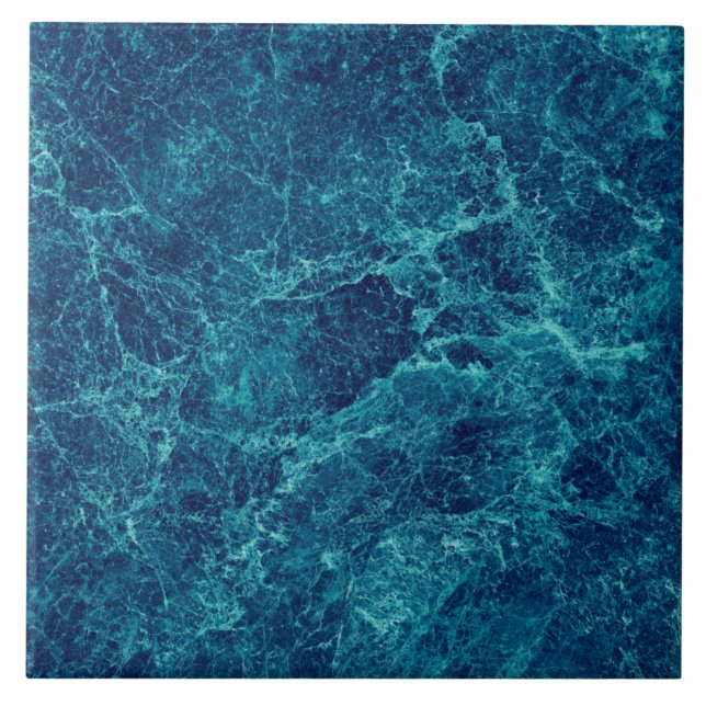 Blå marble Struktur Kakelplatta (Framsidan)
