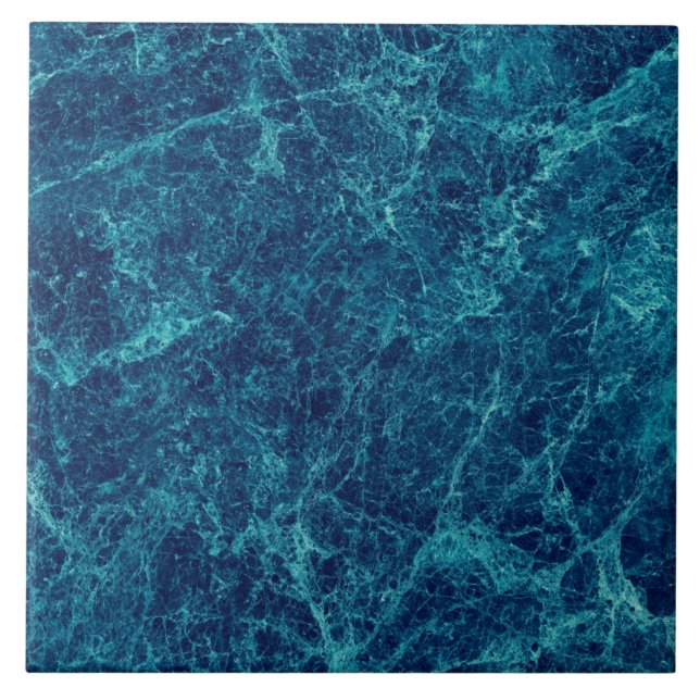 Blå marble Struktur Kakelplatta (Framsidan)
