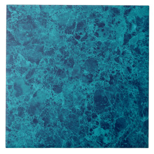 Blå marble Terrazzo-struktur Kakelplatta