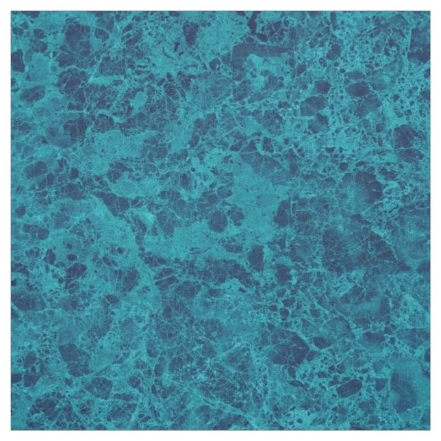 Blå marble Terrazzo-struktur Tyg (Provkarta)