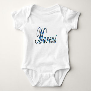 Blå Marcus namn, T Shirt