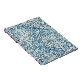 Blå marigolds (av William Morris) Anteckningsbok
