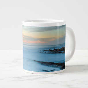 Blå marinvy vid solnedgång, Kalifornien Jumbo Mugg