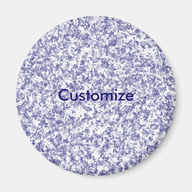 Blå markör - mall magnet (Framsidan)