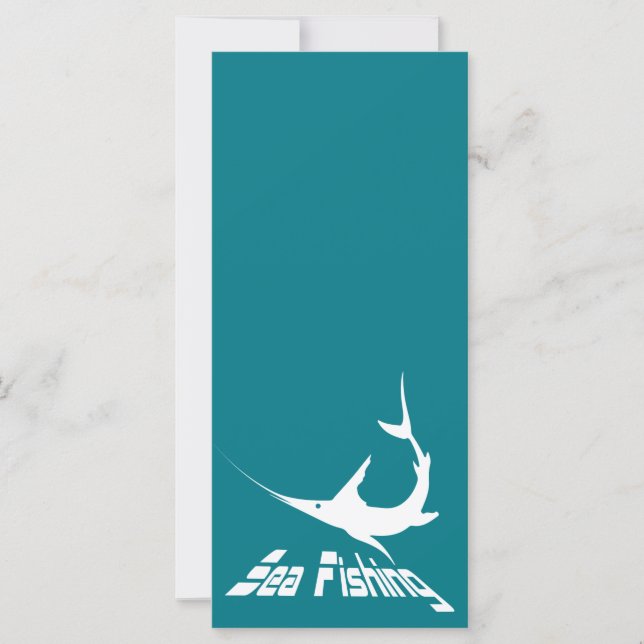 Blå marlin (Framsida)